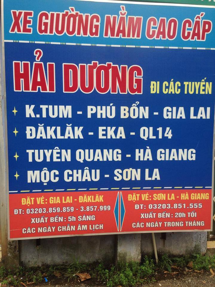 SỐ ĐIỆN THOẠI VÀ THÔNG TIN LIÊN HỆ NHÀ XE KHANG KIÊN TẠI HẢI DƯƠNG